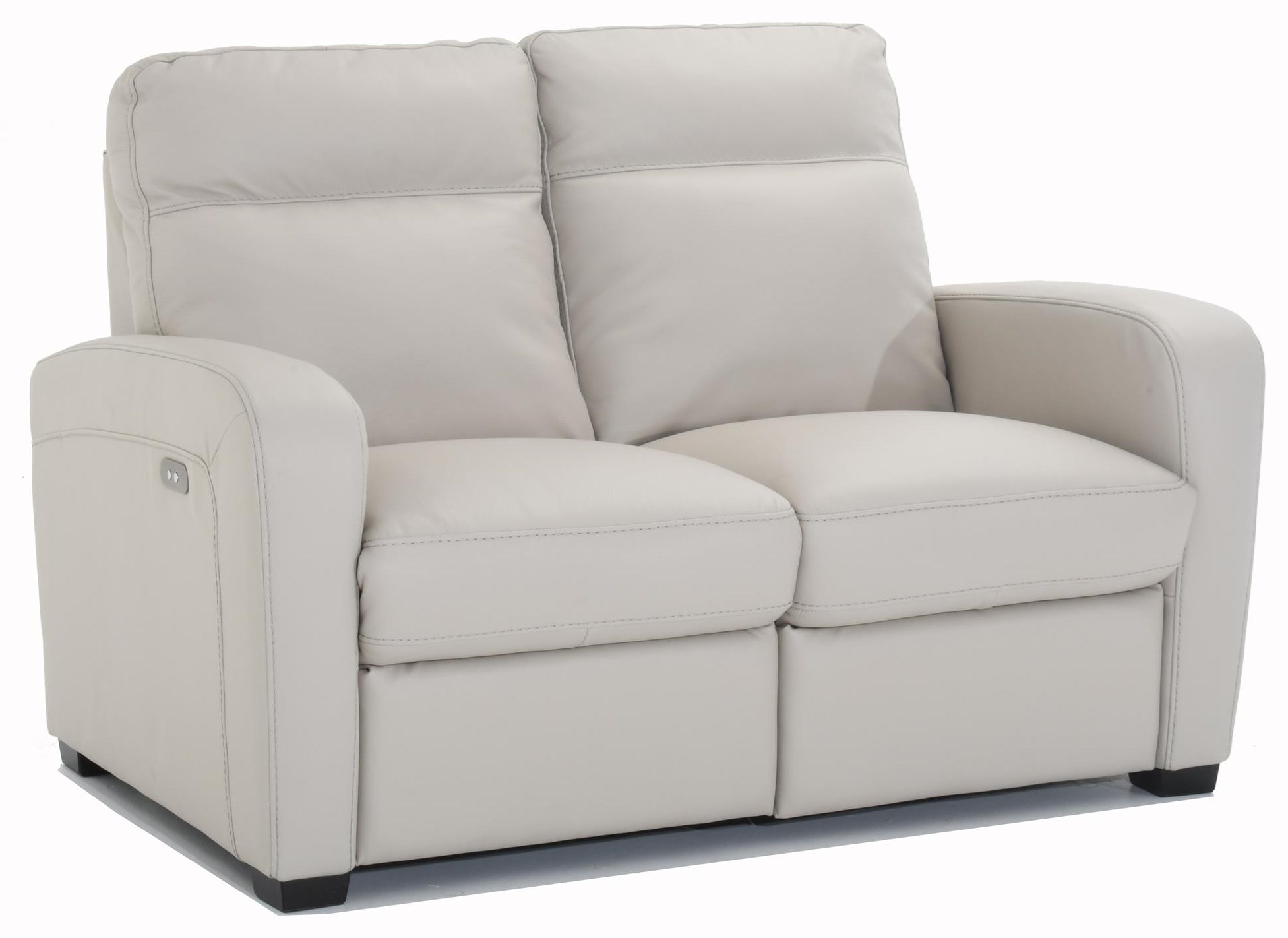 Natuzzi Editions Accoglienza 106799008 Leather Power Reclining Loveseat